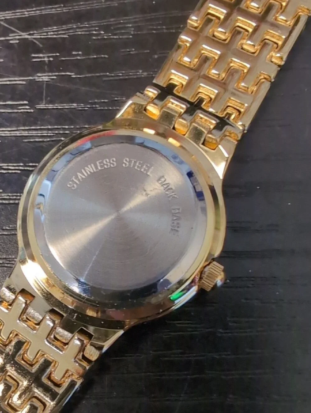 Elegant Gold-Tone Women's Bracelet Watch by Signature Designer